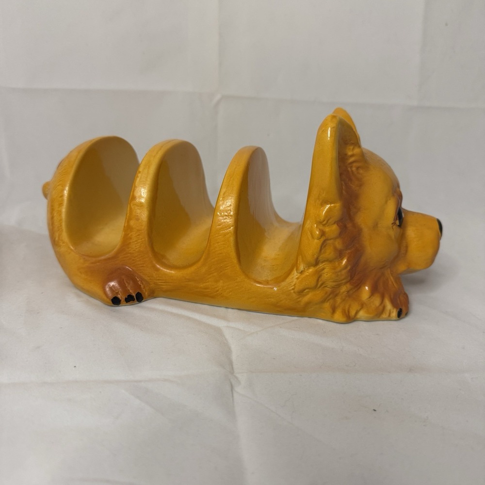 Vintage‎ Chihuahua Taco Holder By JSNY Great For Parties Holds 3 Tacos Corgi Dog - Picture 3 of 4